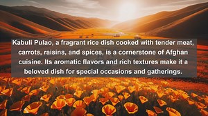 Taste the Flavors of Afghanistan: Top 10 Delicious Foods to Try in Afghan Cuisine