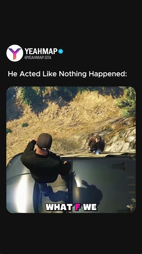 Michael Act Like Nothing Happened in GTA 5 😂😂😂