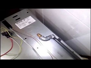 Horno a gas instalación
