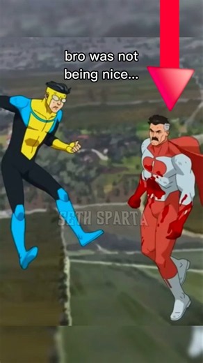 the OMNIMAN situation is NOT NICE⁉️🤯😲 #invincible #shorts