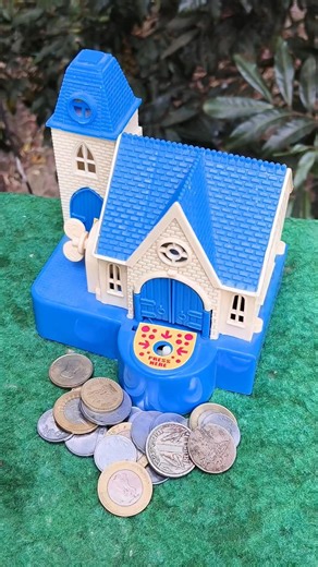 🌈 Coin Rain in Cute Piggy Bank 🏦💰 | Most Relaxing ASMR Ever,, #foryou #shortsviral #shortvideo #toys