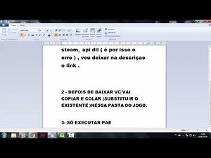 ERRO ''steam must be running to play this game '' ( RESOLVIDO 2025)