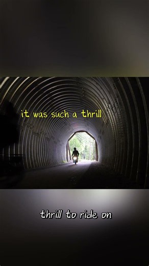 Photography paradise: Spruce Railroad Trail's dark tunnels & views! #shorts