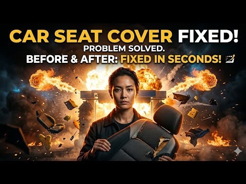 Car Seat cover Fix Problems @Kamal4youvlogs 