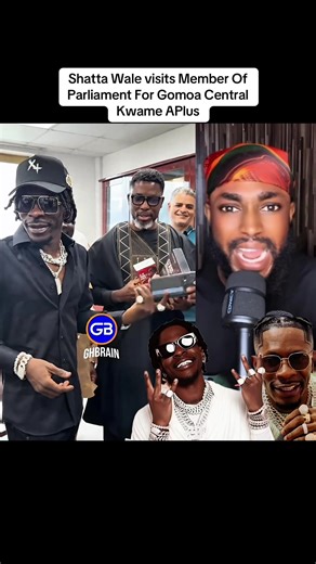 Shatta Wale Discusses Easter Concert with MP Kwame APlus