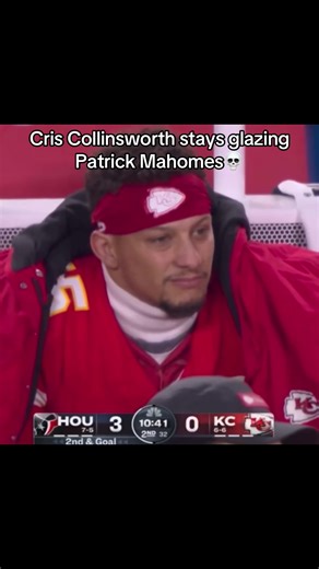 Get yourself a girl who loves you as much as Cris Collinsworth loves Patrick Mahomes😭😭 #patrickmahomes #criscollinsworth #kansascitychiefs #nfl #football