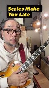 Scales Make You Late (That’s Why Your Solo Falls Apart) #jazz #jazzguitarist #junewonchoi