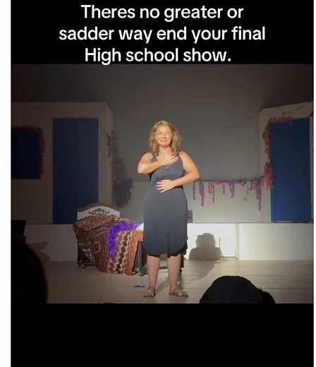 Final Night Emotions in High School Musical Theatre