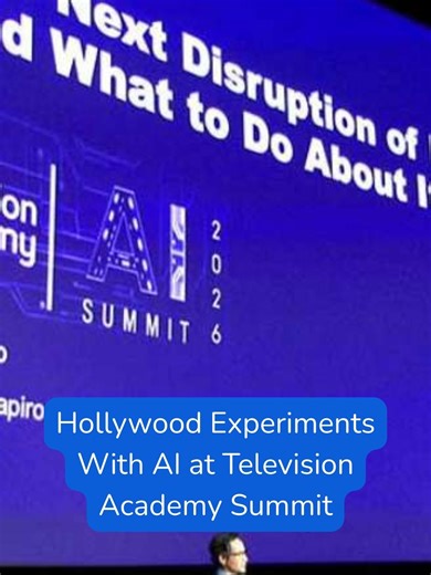 WATCH: Hollywood is shifting from fear to experimentation with AI. At the Television Academy third annual AI Summit, filmmakers, technologists, and creators explored how generative AI is entering real production workflows. Live demos showed AI generating music variations, visualizing scenes before filming, and helping build characters and worlds. The conversation has changed. AI is increasingly being seen as a tool that supports creativity rather than replaces it. Watch the full DeFiance Daily b
