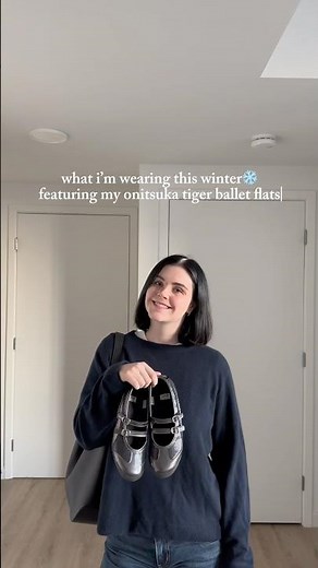 what i’m wearing this winter❄️ how to style onitsuka tiger ballet flats | winter 2026 outfit inspo⛄️