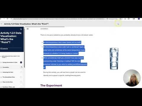 Computer Foundations 1.2.1 Data Visualization Part 1