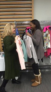 Jayne Brown QVC and I are still deciding on our favorite color.. do not miss out -->http://qvc.co/HbyHalston-MotoJacket | Pat James DeMentri QVC