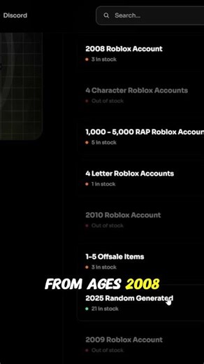 (#1) Place to Get Roblox Accounts at luxproducts.xyz | 4L Usernames, 2008-2025, RAP 1000-5000