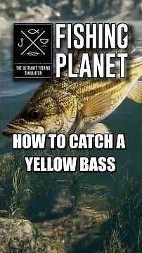 How To Catch A Yellow Bass On Lone Lake (rework). #fishingplanet #shorts #foryou #fyp #gaming