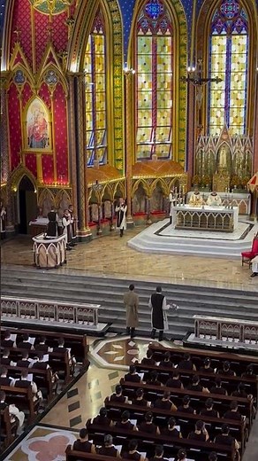 Missa na Basílica Nossa Senhora do Rosário I Arautos do Evangelho