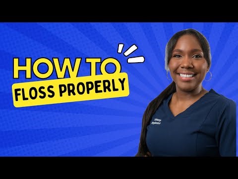 How to Floss Correctly for Healthy Gums | Dental Hygienist Tutorial