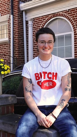 BUTCH-4-HIRE | “It was heavy, it was gay…there were Butches doing it.” 💪🚚 Meet Indigo (They/Them), our newest member of the Butch4Hire team. 💙 | Instagram