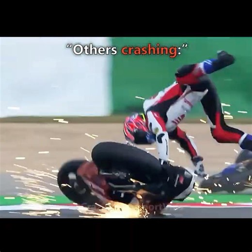 High-Speed MotoGP Crashes & Unreal Recoveries 😳 Part3 #automobile #racing #motercycle
