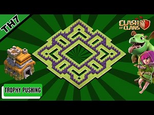 NEW BEST Town Hall 7 (TH7) Base Layout with COPY LINK 2020 | Trophy Pushing | Clash of Clans