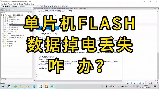 超实用单片机FLASH算法，存数据再不担心掉电丢失了