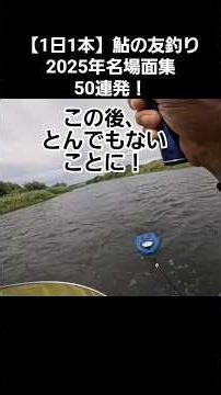 NO49 Ayu fishing turns out to be crazy... #ayufishing #ayufishing #turizuki #bowl #shorts