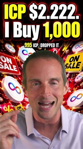 I Bought 995 ICP Today