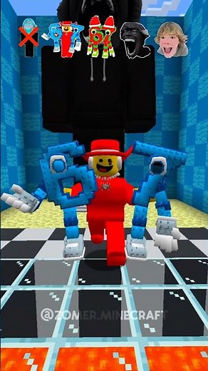 67 Lore Italian Brainrot VS Breaking Glass Floor Challenge 😱 #minecraft #shorts