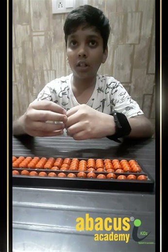 Mental Maths using abacus By Jakshit (I-KIDz Abacus Academy)