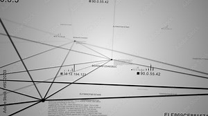 Cloud Plexus Computed Loop Technology Line Dot White Economy Business