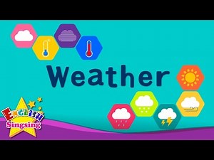 Kids vocabulary - Weather