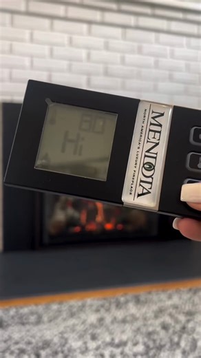 Turn on the mood from across the room—or across the house. 🔥 Mendota offers smart fireplace control options so your luxury is always at your fingertips. 📸: chimeydotcom | Mendota Hearth Gas Fireplaces & Inserts