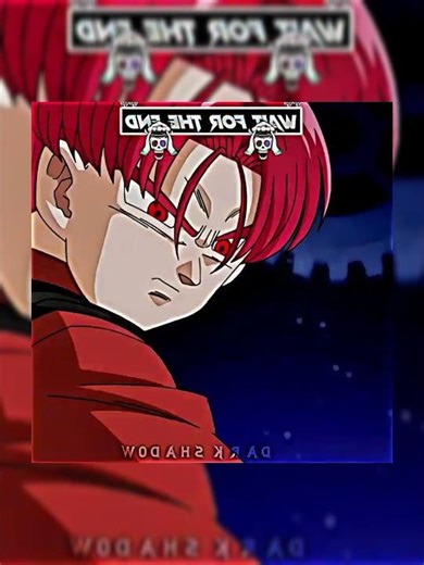 Future Gohan knocked down SSJGod Trunks ☠️🔥