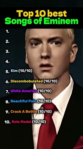 Did we get Eminem's top 10 right? 🤔 #eminem #hiphop