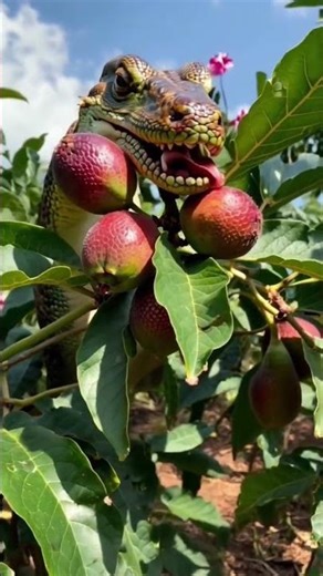 days ago23 likes4 commentsA python started chewing and eating the guava growing on a plant. #viral