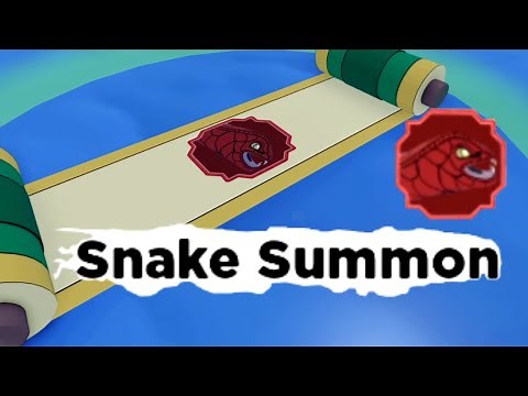Snake Summon spawn location/showcase - Shindo Life