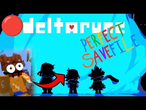 🔴CREATING THE PERFECT DELTARUNE SAVE FILE (Day 1 - Chapter 1)