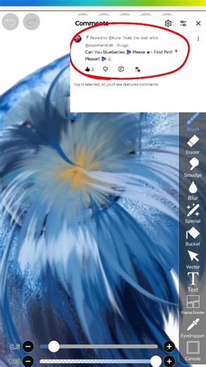 Drawing hair from blueberry for@AsahiYamiEdit #foryou#anime#animeart#bsd#blueberry#hair#trending