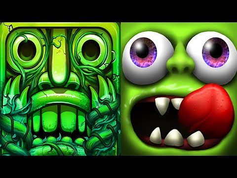 Temple Run 2 Lost Jungle VS Zombie Tsunami Android iPad iOS Gameplay HD