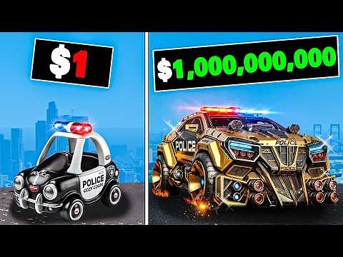$1 to $1,000,000,000 Police Car in GTA 5