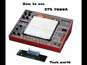 how to use ETS-7000A digital/analog training system