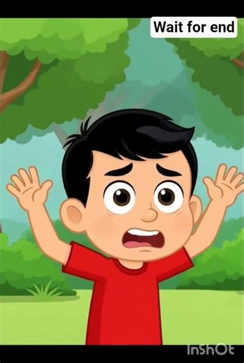 The story of Rahul Rohan and Bear #shortsfeed #cartoon #moralstories #trending #indiananimation