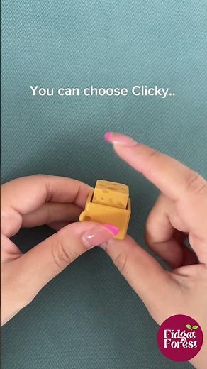New Fidget Clickers!! 🧀