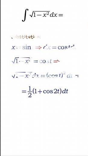 Integral with square root of (1- x^2)