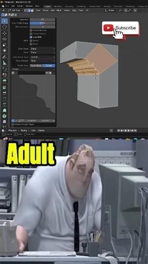 Bevel and Modify Edges like a Pro | Blender 4.5 #shorts #b3d #blender
