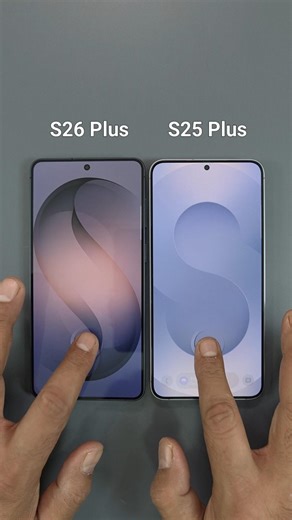 Samsung S26 Plus vs S25 Plus Fingerprint Test