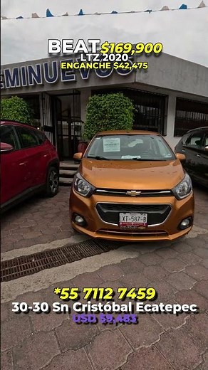CHEVROLET BEAT LTZ 2020, de contado a tratar o desde el 25% de enganche, #chevrolet #beat #vseccion