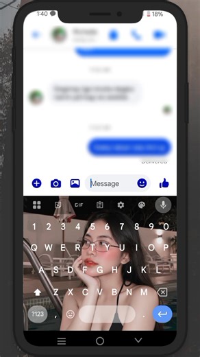 Paano mag lagay ng picture sa keyboard? #foryou #highlights #everyone #Gboard #pictureonkeyboard | Baks Tv Tutorial
