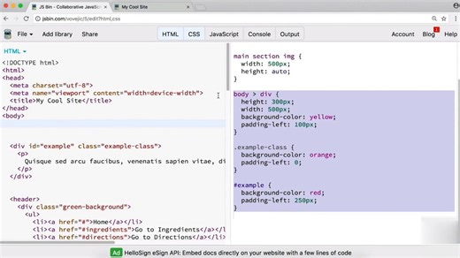 Lesson -22- Advanced CSS -2- Advanced Selectors