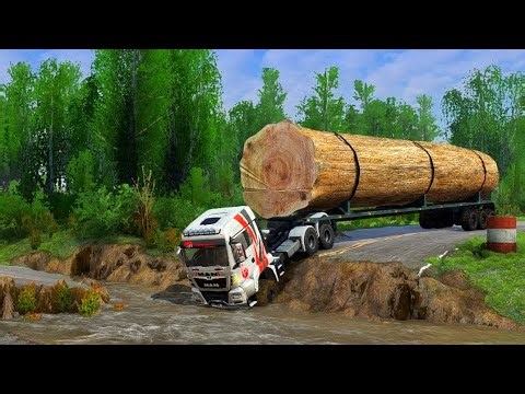 Extreme Logging Drivers REVEAL the Secret to Beating Deep Water Routes!