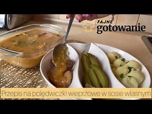 Przepis na bitki z polędwiczki wieprzowej w sosie własnym